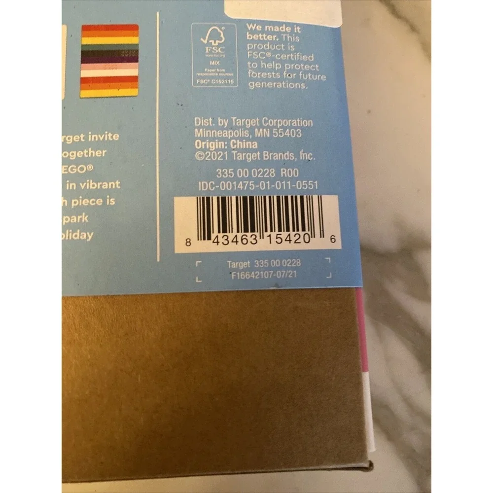 Lego & Target Mini Journals 3 Piece Set‎ 3.5